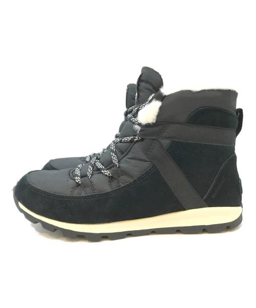 SOREL（ソレル）SOREL (ソレル) ウィットニーフルーリー　NL3428 010 ブラック サイズ:24.5の古着・服飾アイテム