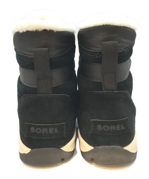 SOREL（ソレル）SOREL (ソレル) ウィットニーフルーリー　NL3428 010 ブラック サイズ:24.5の古着・服飾アイテム