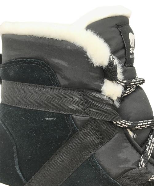 SOREL（ソレル）SOREL (ソレル) ウィットニーフルーリー　NL3428 010 ブラック サイズ:24.5の古着・服飾アイテム