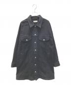 YANUK×COELヤヌーク×コエル）の古着「Oversize Jean Jacket　57193525」｜ブラック