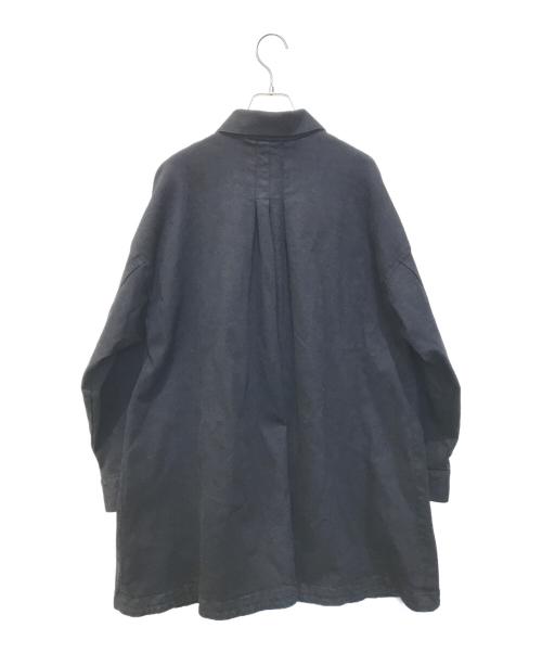 YANUK（ヤヌーク）YANUK (ヤヌーク) COEL (コエル) Oversize Jean Jacket　57193525 ブラック サイズ:Fの古着・服飾アイテム