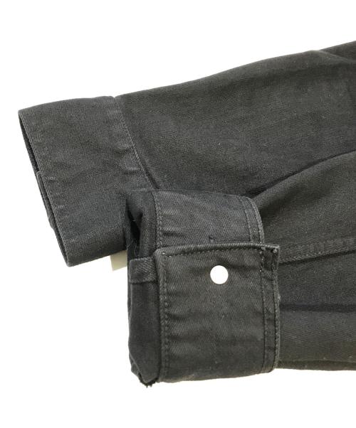 YANUK（ヤヌーク）YANUK (ヤヌーク) COEL (コエル) Oversize Jean Jacket　57193525 ブラック サイズ:Fの古着・服飾アイテム