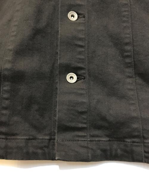 YANUK（ヤヌーク）YANUK (ヤヌーク) COEL (コエル) Oversize Jean Jacket　57193525 ブラック サイズ:Fの古着・服飾アイテム