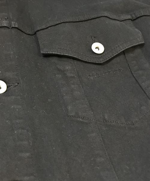 YANUK（ヤヌーク）YANUK (ヤヌーク) COEL (コエル) Oversize Jean Jacket　57193525 ブラック サイズ:Fの古着・服飾アイテム