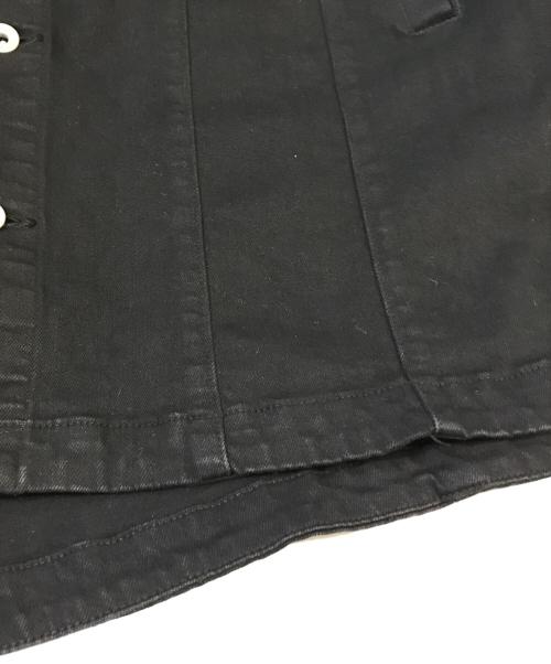 YANUK（ヤヌーク）YANUK (ヤヌーク) COEL (コエル) Oversize Jean Jacket　57193525 ブラック サイズ:Fの古着・服飾アイテム