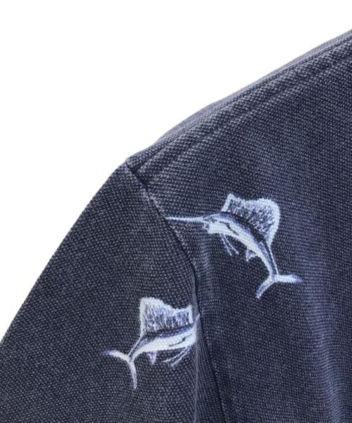 POLO RALPH LAUREN（ポロ・ラルフローレン）POLO RALPH LAUREN (ポロ・ラルフローレン) カジキポロシャツ ネイビー サイズ:XXLの古着・服飾アイテム