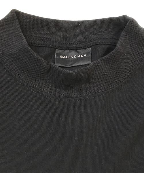 BALENCIAGA（バレンシアガ）BALENCIAGA (バレンシアガ) MIRROR LOGO T-SHIRT　764235 ブラック サイズ:XSの古着・服飾アイテム