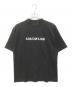 BALENCIAGA（バレンシアガ）の古着「MIRROR LOGO T-SHIRT　764235」｜ブラック
