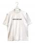 BALENCIAGA（バレンシアガ）の古着「MIRROR LOGO T-SHIRT　764235 TNVR2」｜アイボリー