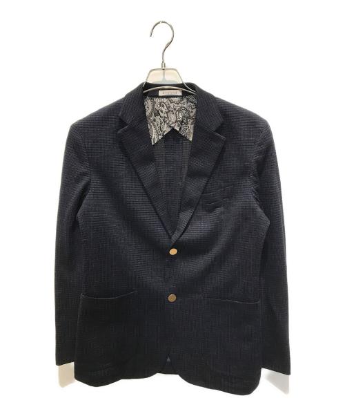 ETONNE（エトネ）ETONNE (エトネ) テーラードジャケット ネイビー サイズ:Mの古着・服飾アイテム