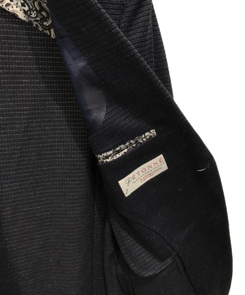 ETONNE（エトネ）ETONNE (エトネ) テーラードジャケット ネイビー サイズ:Mの古着・服飾アイテム