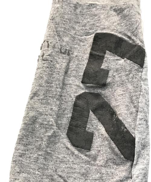 POLO RALPH LAUREN（ポロ・ラルフローレン）POLO RALPH LAUREN (ポロ・ラルフローレン) パッチワークTシャツ グレー サイズ:Mの古着・服飾アイテム