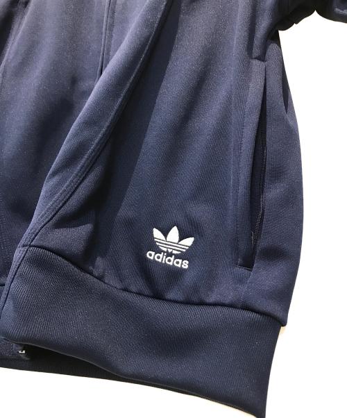 adidas（アディダス）adidas (アディダス) トラックジャケット ネイビー×グリーン サイズ:Mの古着・服飾アイテム