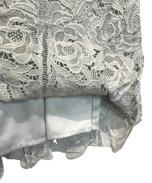 JILL STUART EndyROBE（ジルスチュアート エンディローブ）JILL STUART EndyROBE (ジルスチュアート エンディローブ) レースワンピース グリーン サイズ:2 未使用品の古着・服飾アイテム