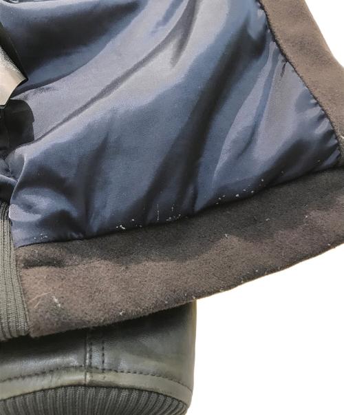 G-STAR RAW（ジースターロゥ）G-STAR RAW (ジースターロゥ) MULTI POCKET VARSITY LEATHER JKTD　18119-B965-995 ブラウン サイズ:Sの古着・服飾アイテム