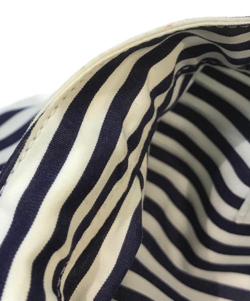 SACRA（サクラ）SACRA (サクラ) ストライプチュニックフレアシャツ ネイビー サイズ:38の古着・服飾アイテム