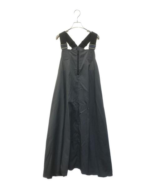 F/CE.（エフシーイー）F/CE. (エフシーイー) LIGHTWEIGHT OVERALL SKIRT グレー サイズ:FREEの古着・服飾アイテム