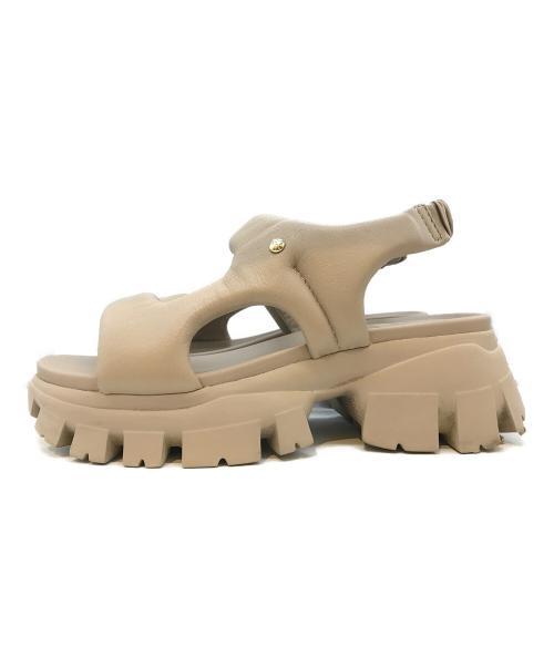 STACCATO（スタッカート）STACCATO (スタッカート) サンダル ベージュ サイズ:23.5の古着・服飾アイテム