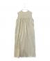Spick and Span (スピックアンドスパン) ギャザーヘンリーネックワンピース　24040200310030 ベージュ サイズ:表記無し：5000円