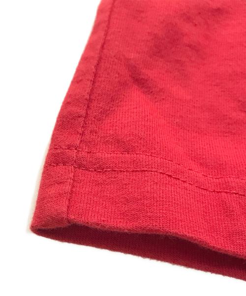 BALENCIAGA（バレンシアガ）BALENCIAGA (バレンシアガ) adidas (アディダス) ロゴプリントオーバーサイズTシャツ　712398 TNVA6 レッド サイズ:Lの古着・服飾アイテム