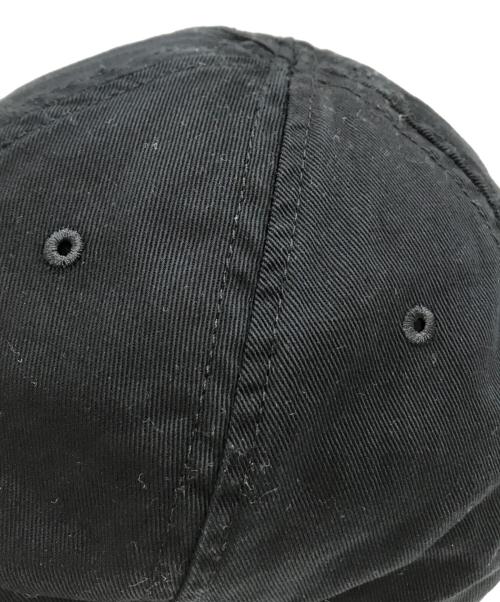 BALENCIAGA（バレンシアガ）BALENCIAGA (バレンシアガ) SINNERS刺繍ロゴキャップ　487067 410B7 ブラックの古着・服飾アイテム