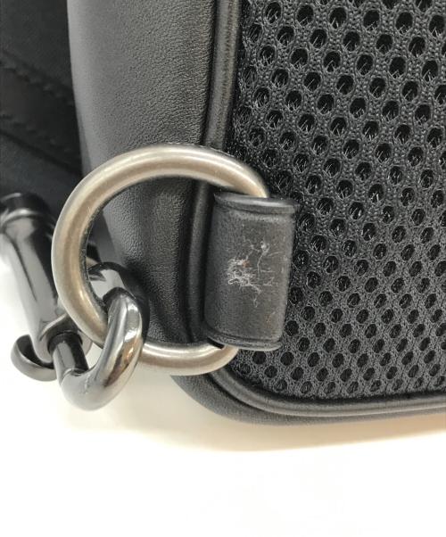 COACH（コーチ）COACH (コーチ) ボディーバッグ　C6646 ブルー×ブラックの古着・服飾アイテム