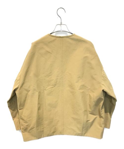 JOURNAL STANDARD（ジャーナルスタンダード）JOURNAL STANDARD (ジャーナルスタンダード) グログランノーカラーコクーンコート　24020400900010 ベージュ サイズ:36の古着・服飾アイテム