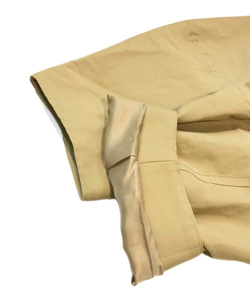 JOURNAL STANDARD（ジャーナルスタンダード）JOURNAL STANDARD (ジャーナルスタンダード) グログランノーカラーコクーンコート　24020400900010 ベージュ サイズ:36の古着・服飾アイテム