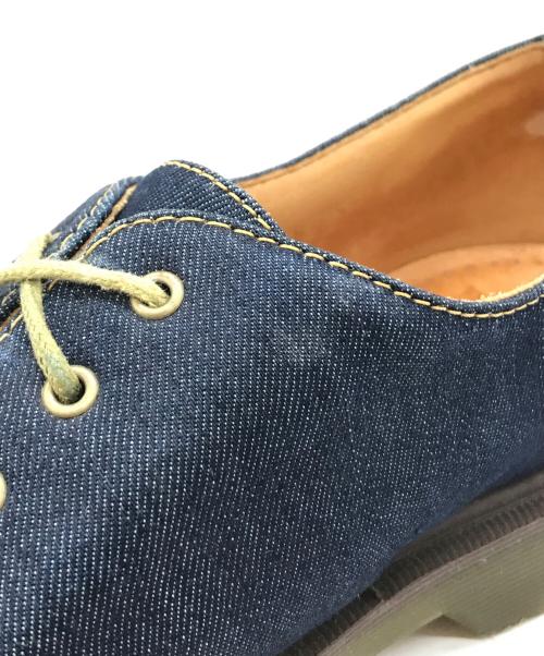 Dr.Martens（ドクターマーチン）Dr.Martens (ドクターマーチン) デニム3ホールシューズ インディゴ サイズ:UK8の古着・服飾アイテム