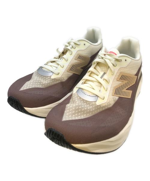 NEW BALANCE（ニューバランス）NEW BALANCE (ニューバランス) FuelCell Rebel v5　MFCXLY5 ベージュ サイズ:26.5の古着・服飾アイテム
