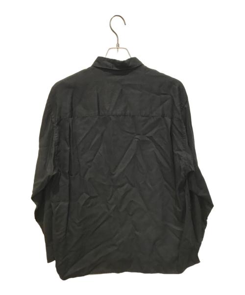 STEVEN ALAN（スティーブンアラン）STEVEN ALAN (スティーブンアラン) CELLS/NY レギュラーカラー ボックス シャツ -LOOSE　8111-218-0961 ブラック サイズ:Mの古着・服飾アイテム