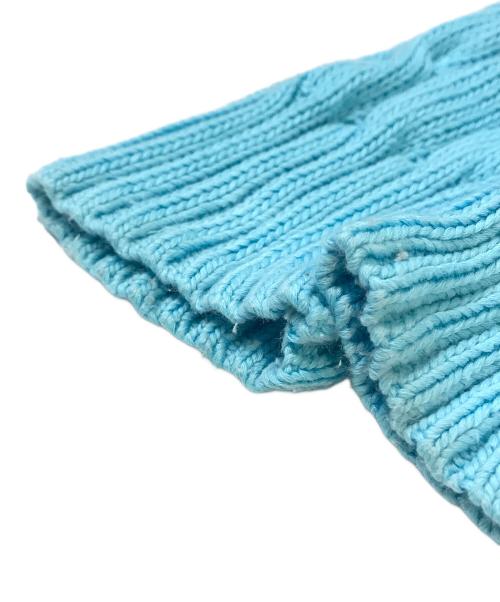 POLO RALPH LAUREN（ポロ・ラルフローレン）POLO RALPH LAUREN (ポロ・ラルフローレン) ケーブルニット ブルー サイズ:Mの古着・服飾アイテム