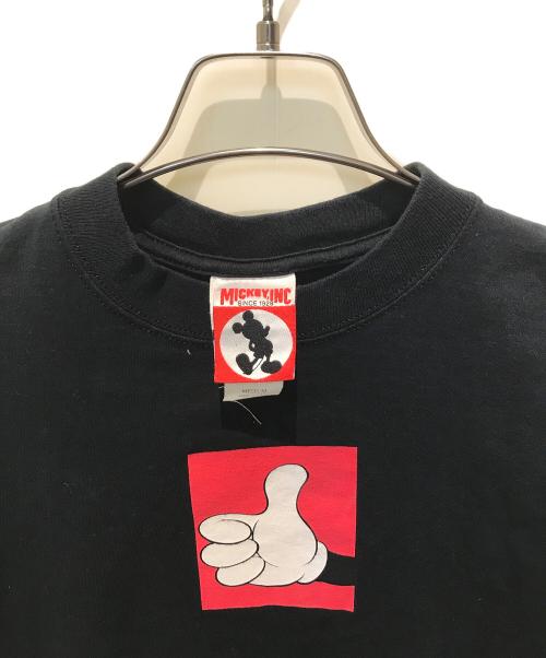 MICKEY（ミッキー）MICKEY (ミッキー) プリントTシャツ ブラック サイズ:Mの古着・服飾アイテム