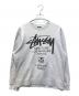 stussy（ステューシー）の古着「WORLD TOUR CREW SWEAT」｜グレー