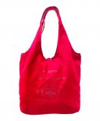 HUNTING WORLDハンティングワールド）の古着「リバーシブルトートバッグ」｜レッド