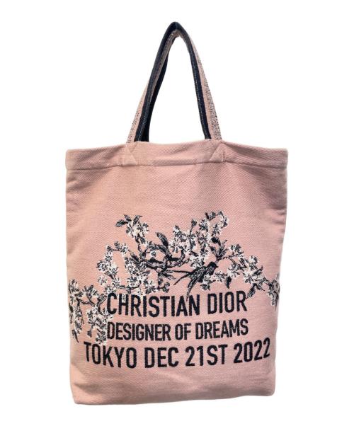 Christian Dior（クリスチャン ディオール）Christian Dior (クリスチャン ディオール) トートバッグ ピンクの古着・服飾アイテム