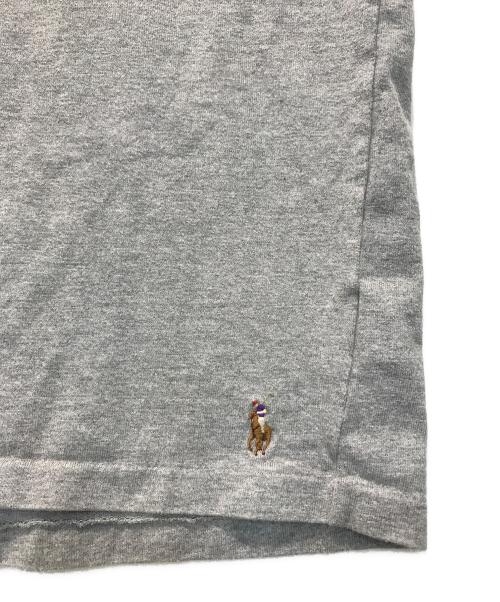 POLO RALPH LAUREN（ポロ・ラルフローレン）POLO RALPH LAUREN (ポロ・ラルフローレン) BEAMS (ビームス) Tシャツ グレー サイズ:XLの古着・服飾アイテム