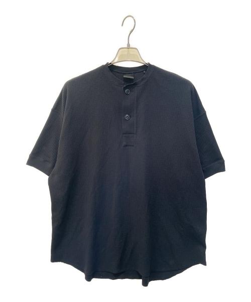 DAIWA PIER39（ダイワ ピア39）DAIWA PIER39 (ダイワ ピア39) TECH THERMAL HENLEY S/S　BE-39024 ブラック サイズ:Lの古着・服飾アイテム