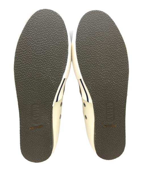 MIHARA YASUHIRO（ミハラヤスヒロ）MIHARA YASUHIRO (ミハラヤスヒロ) NIGEL CABOURN (ナイジェルケーボン) スプリットスニーカー　C08FW702 ベージュ×ブラウン サイズ:44の古着・服飾アイテム