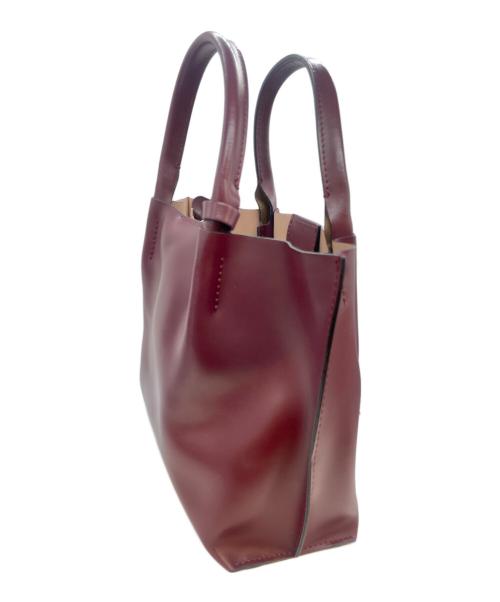 GIANNI CHIARINI（ジャンニ キアリーニ）GIANNI CHIARINI (ジャンニ キアリーニ) 2WAYバッグ レッドの古着・服飾アイテム