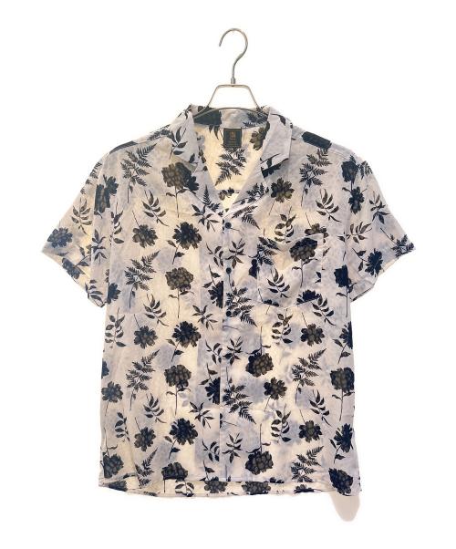 Noen（ノエン）Noen (ノエン) 総柄シャツ ホワイト サイズ:Fの古着・服飾アイテム