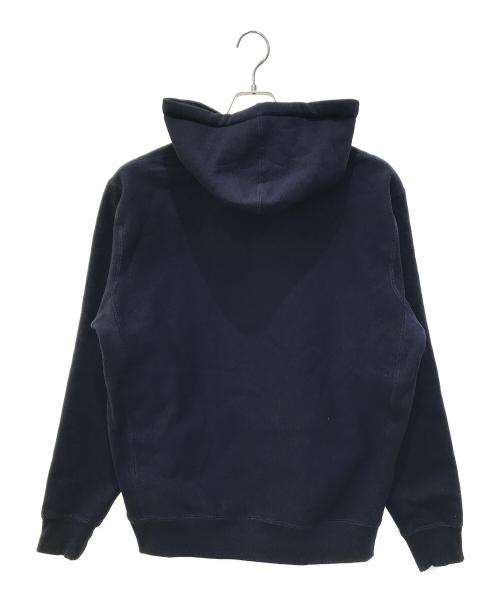 ALL MY HOMIES（オールマイホーミーズ）all my homies (オールマイホーミーズ) プリントパーカー ネイビー サイズ:Mの古着・服飾アイテム