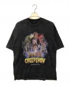 LIANGXILIN×Creep showリアンキリン×クリープショー）の古着「プリントTシャツ」｜グレー