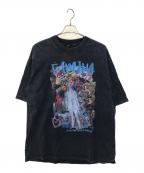LIANGXILINリアンキリン）の古着「プリントTシャツ」｜グレー