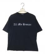 ALL MY HOMIES×Billy The Kidオールマイホーミーズ×ビリーザキッド）の古着「コラボＴシャツ」｜ブラック