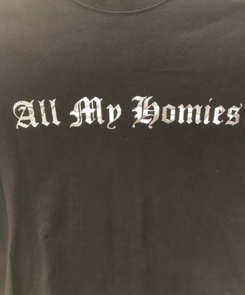 ALL MY HOMIES（オールマイホーミーズ）all my homies (オールマイホーミーズ) Billy The Kid (ビリーザキッド) コラボＴシャツ ブラック サイズ:Lの古着・服飾アイテム