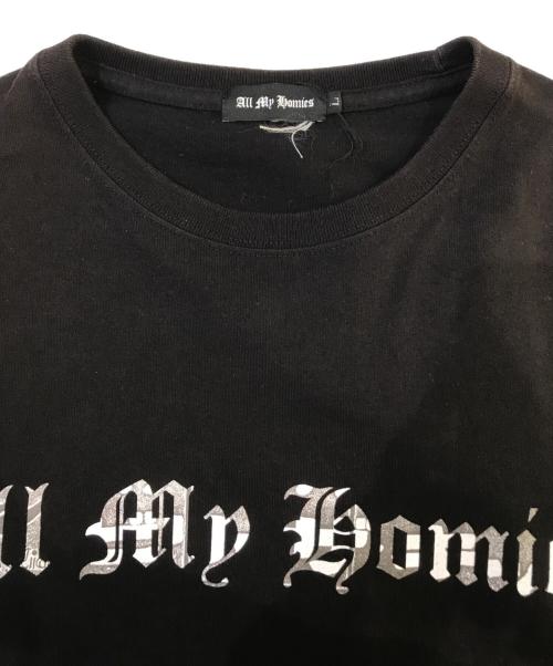ALL MY HOMIES（オールマイホーミーズ）all my homies (オールマイホーミーズ) Billy The Kid (ビリーザキッド) コラボＴシャツ ブラック サイズ:Lの古着・服飾アイテム