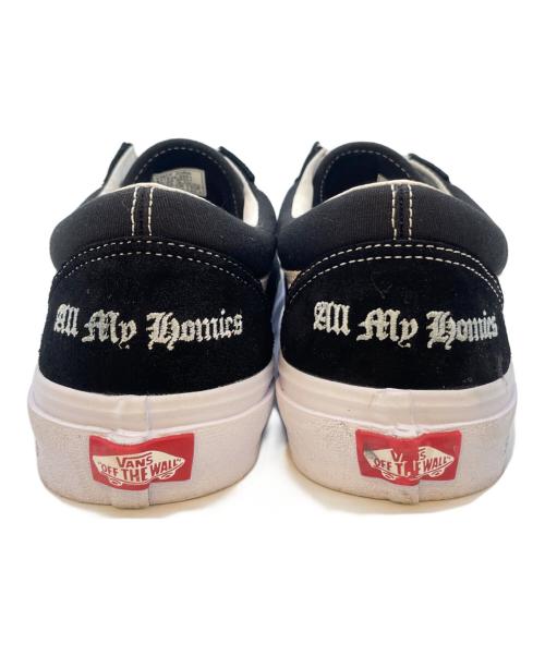 VANS（ヴァンズ）VANS (バンズ) all my homies (オールマイホーミーズ) Old Skool Zorn　671638-0001 ブラック サイズ:27の古着・服飾アイテム
