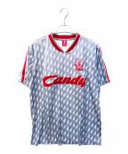 LIVERPOOL FCリバプールFC）の古着「クラシックキャンディホームシャツ　25071362001820」｜グレー