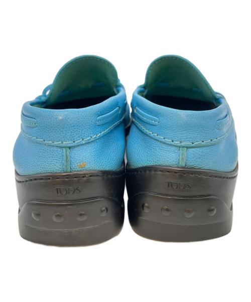 TOD'S（トッズ）TOD'S (トッズ) ドライビングシューズ スカイブルー サイズ:5の古着・服飾アイテム
